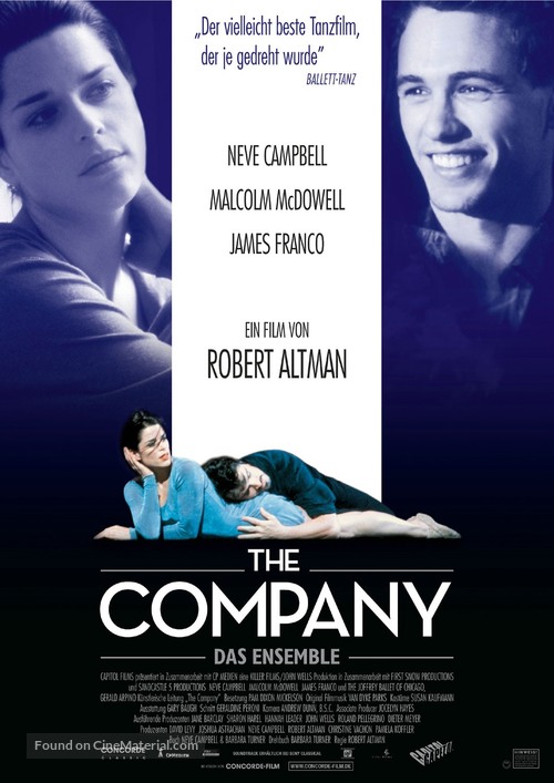 The Company - German Movie Poster