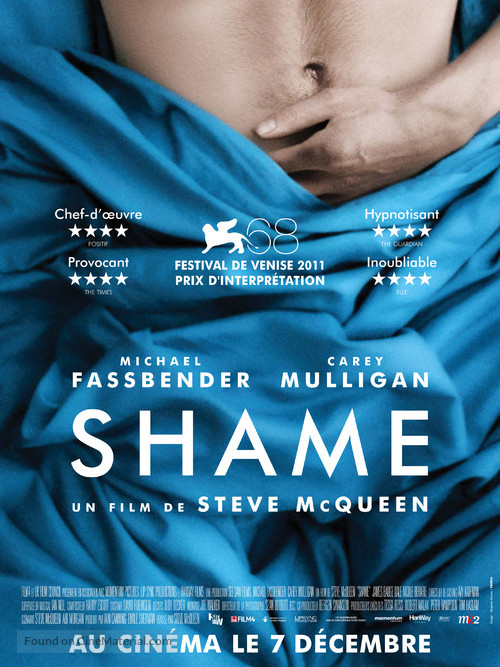 Shame - French Movie Poster