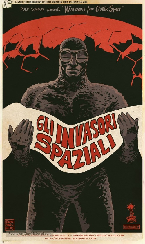 Invaders from Mars - Italian poster