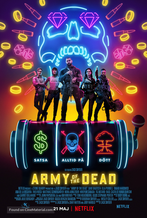 Army of the Dead - Swedish Movie Poster