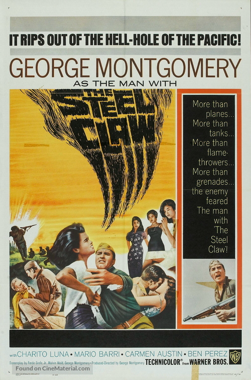 The Steel Claw - Movie Poster
