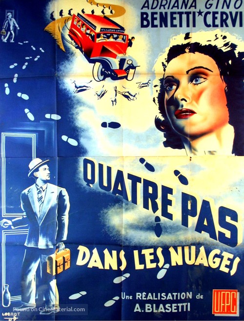 4 passi fra le nuvole - French Movie Poster