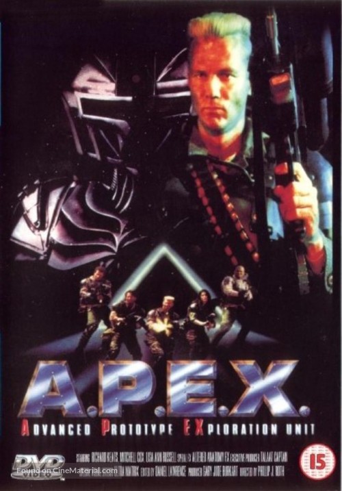 A.P.E.X. - British DVD movie cover