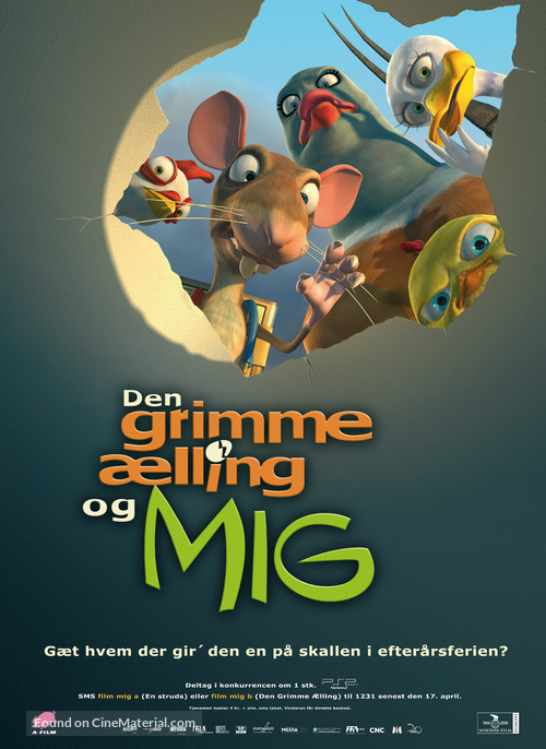 The Ugly Duckling and Me! - Danish Movie Poster