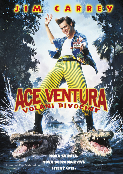 Ace Ventura: When Nature Calls - Czech DVD movie cover