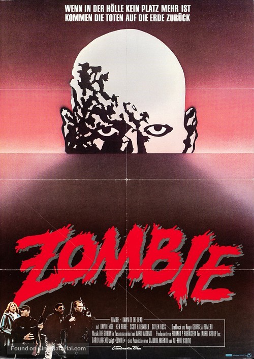 Dawn of the Dead - German Movie Poster