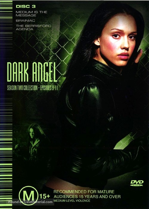 &quot;Dark Angel&quot; - Australian DVD movie cover