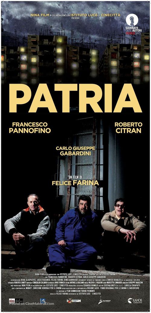 Patria - Italian Movie Poster