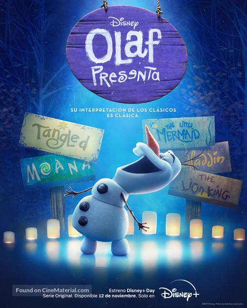 &quot;Olaf Presents&quot; - Portuguese Movie Poster