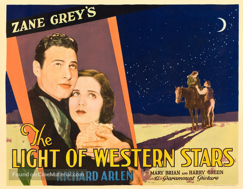 The Light of Western Stars - Movie Poster