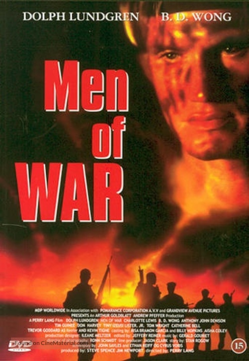 Men Of War - Danish DVD movie cover