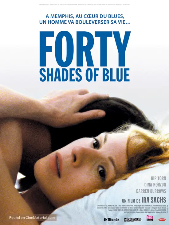 Forty Shades of Blue - French Movie Poster