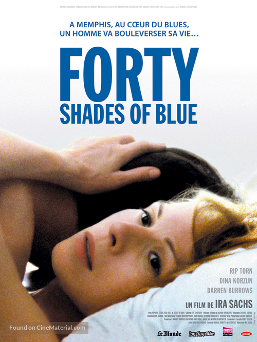 Forty Shades of Blue - French Movie Poster