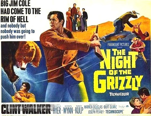 The Night of the Grizzly - Movie Poster