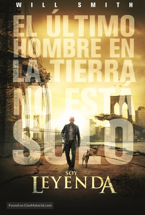 I Am Legend - Argentinian Movie Poster