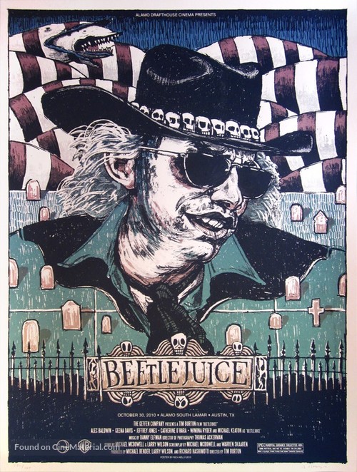 Beetle Juice - Homage movie poster