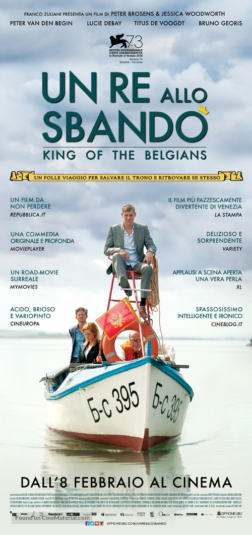 King of the Belgians - Italian Movie Poster