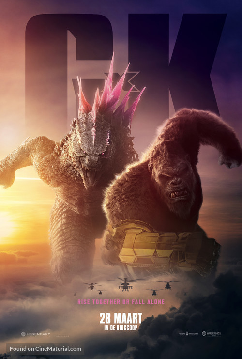 Godzilla x Kong: The New Empire - Dutch Movie Poster