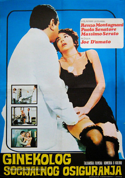 Il ginecologo della mutua - Yugoslav Movie Poster