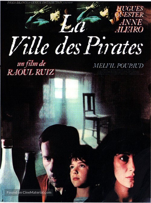 La ville des pirates - French Movie Poster