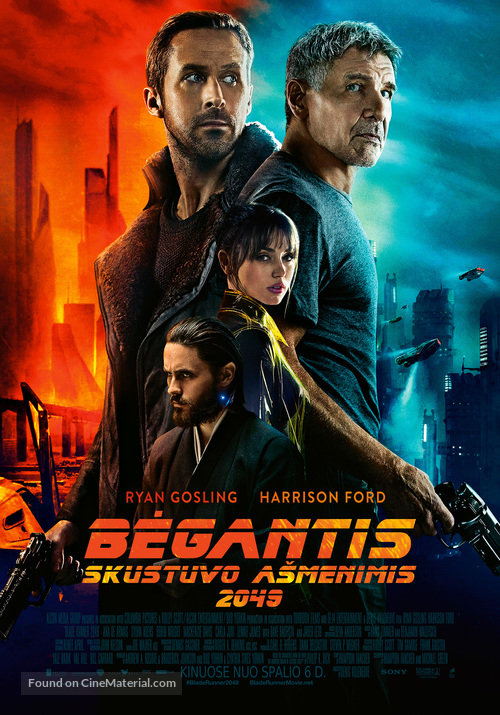 Blade Runner 2049 - Lithuanian Movie Poster