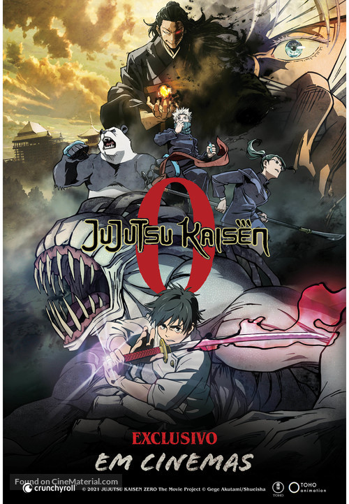 Gekijouban Jujutsu Kaisen 0 - Portuguese Movie Poster