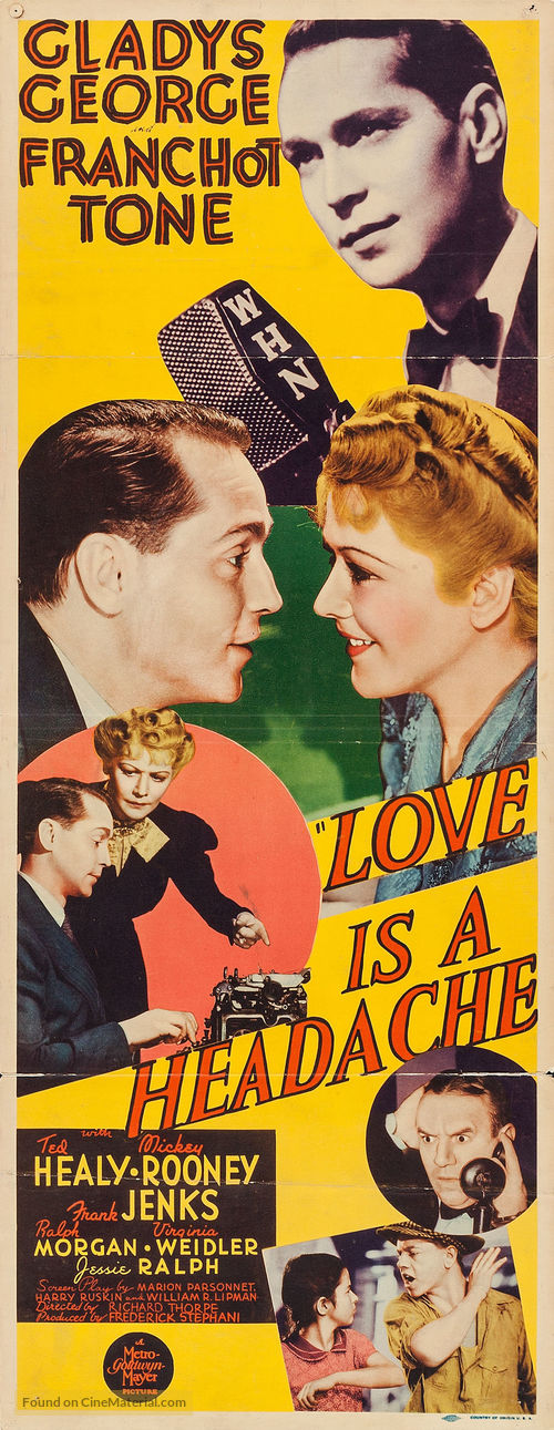 Love Is a Headache - Movie Poster