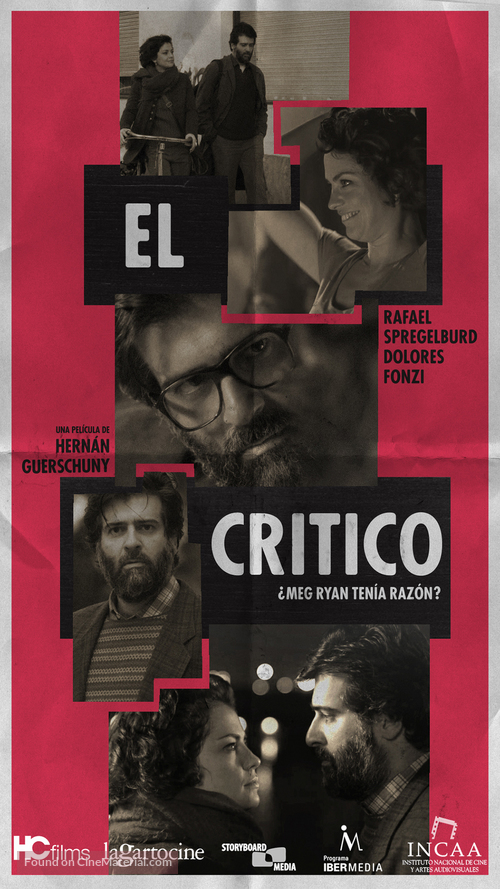 El cr&iacute;tico - Argentinian Movie Poster