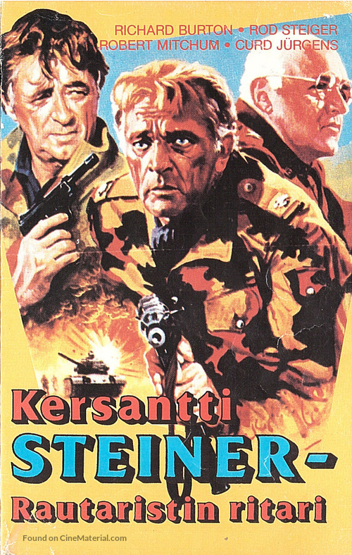 Steiner - Das eiserne Kreuz, 2. Teil - Finnish VHS movie cover