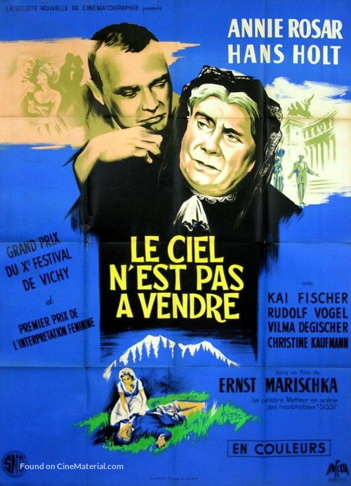 Der veruntreute Himmel - French Movie Poster