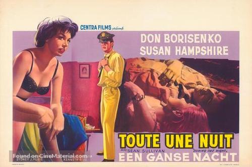 During One Night - Belgian Movie Poster