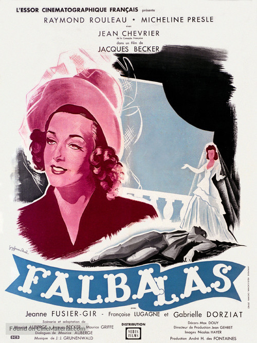 Falbalas - French Movie Poster