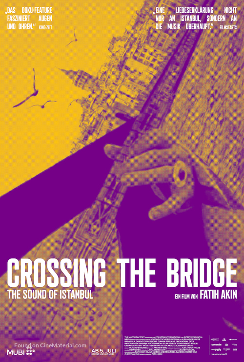 Crossing the Bridge: The Sound of Istanbul - German Movie Poster