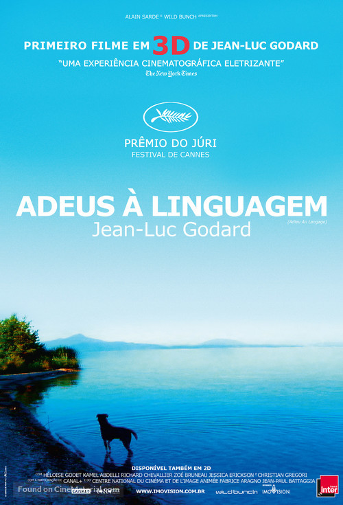 Adieu au langage - Brazilian Movie Poster