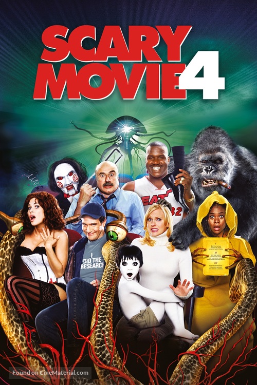 Scary Movie 4 - DVD movie cover