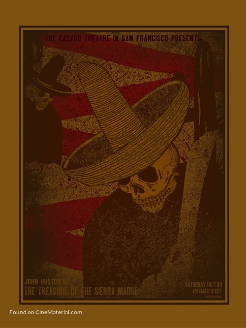 The Treasure of the Sierra Madre - Homage movie poster
