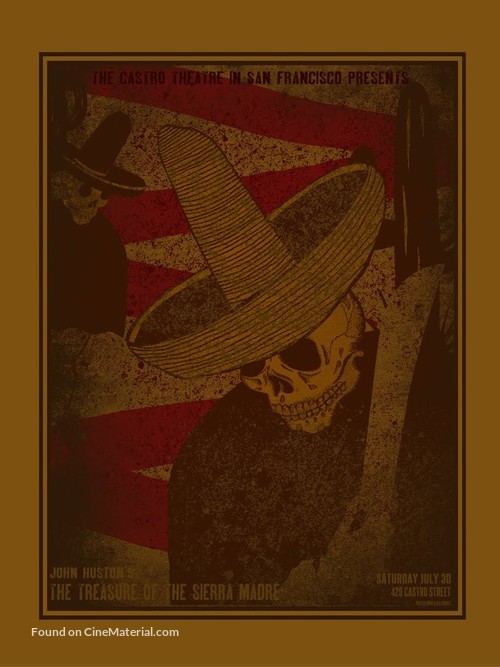 The Treasure of the Sierra Madre - Homage movie poster