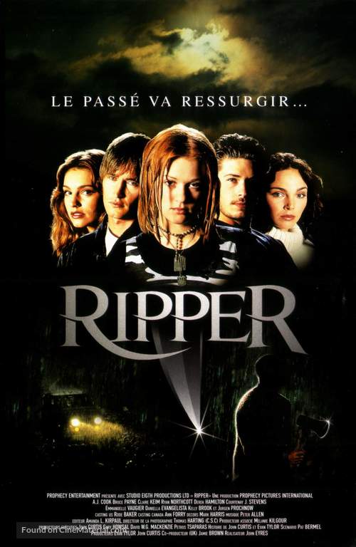 Ripper - French VHS movie cover