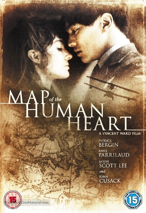Map of the Human Heart - British DVD movie cover