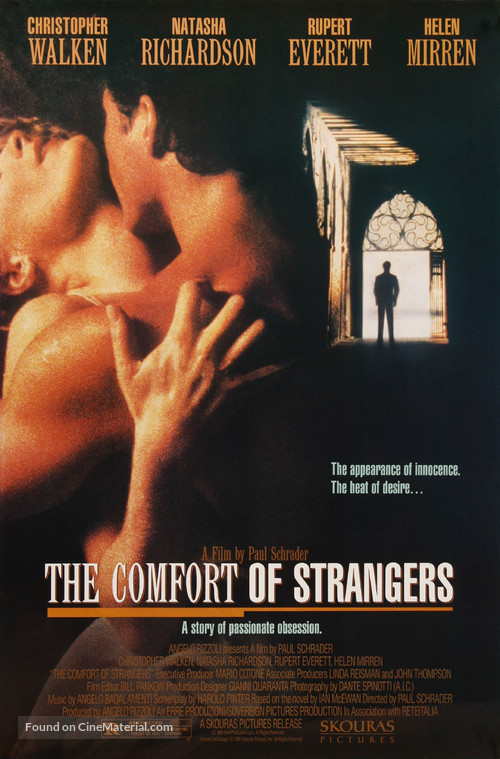 The Comfort of Strangers - Movie Poster