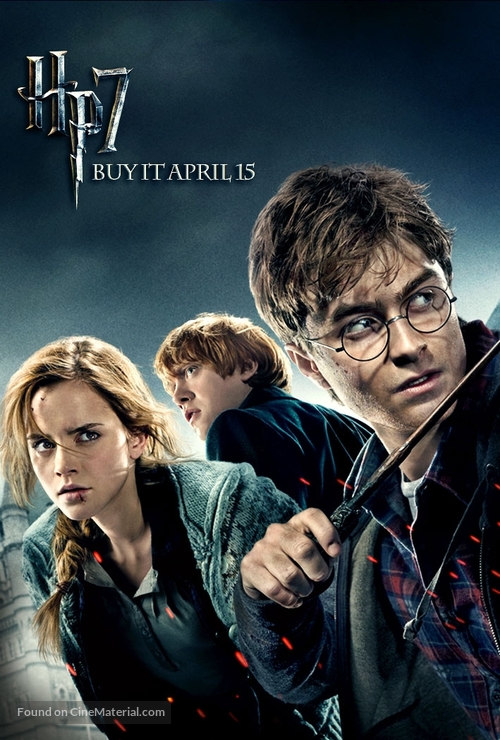 Harry Potter and the Deathly Hallows - Part 1 - British Movie Poster