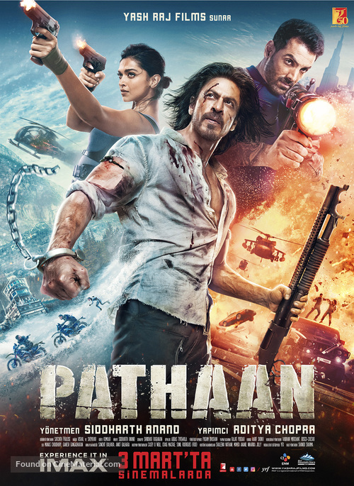 Pathaan - Turkish Movie Poster