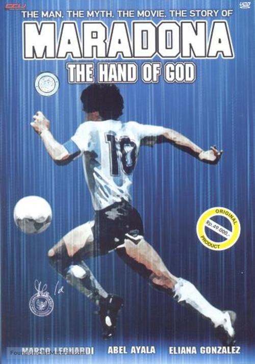 Maradona, la mano di Dio - Indian DVD movie cover