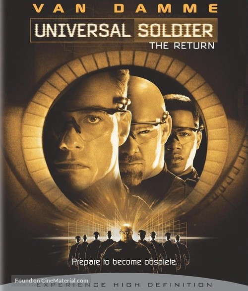 Universal Soldier: The Return - Blu-Ray movie cover