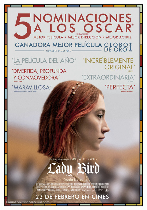 Lady Bird - Spanish Movie Poster