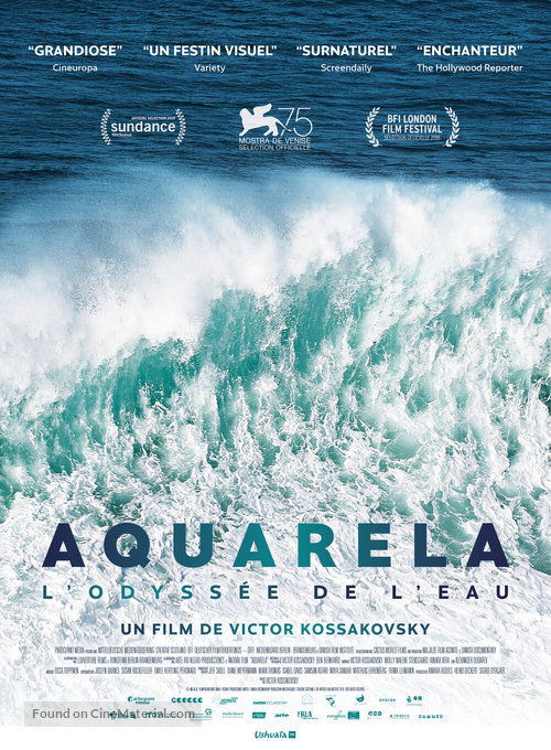 Aquarela - French Movie Poster