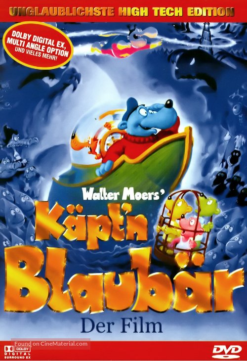 K&auml;pt&#039;n Blaub&auml;r - Der Film - German DVD movie cover