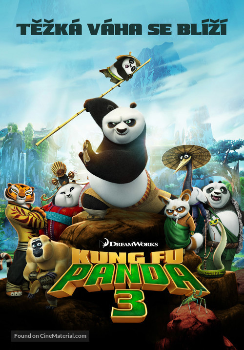 Kung Fu Panda 3 - Czech Movie Poster
