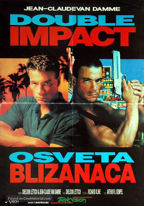 Double Impact - Croatian Movie Poster