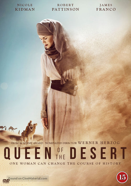 Queen of the Desert - Danish DVD movie cover